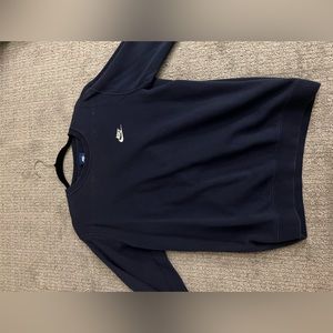 Nike crewneck navy blue size medium